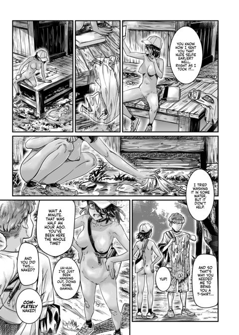 The Tanlined Former Town Bike Wants to Make an Exhibitionist Sex Tape With Her Formerly Virgin Senpai Chapter 1 page 4