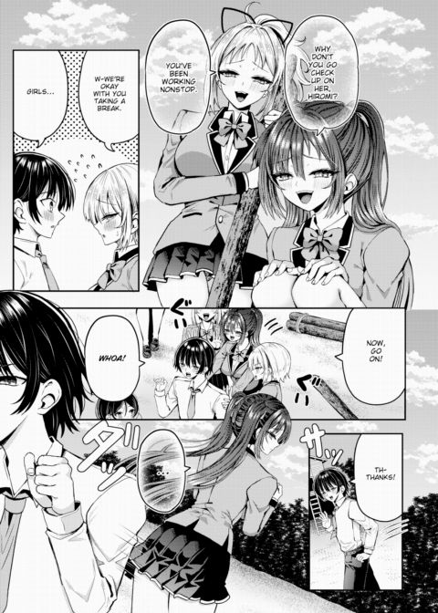 Stranded on a Desert Island Where I Can Creampie All the Girls I Want Ch.26 Chapter 1 page 4