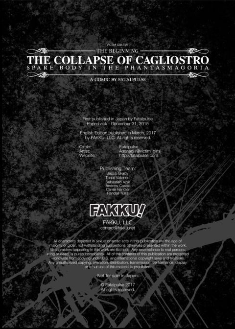 Victim Girls 20: The Collapse of Cagliostro Chapter 1 page 30