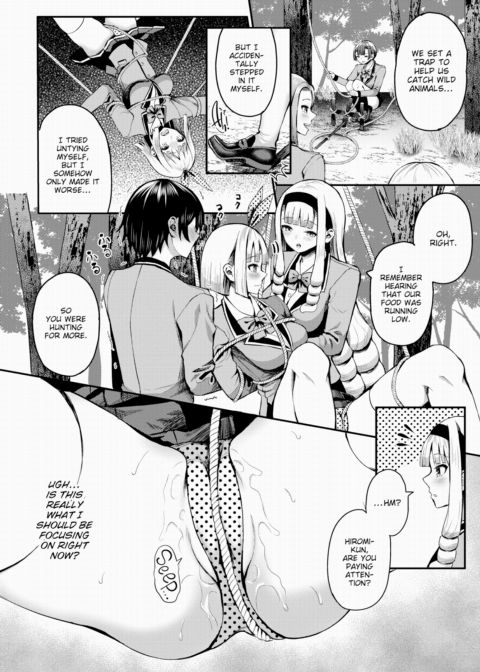 Stranded on a Desert Island Where I Can Creampie All the Girls I Want ~Making My Female Classmates Into My Harem~ Ch.12 Chapter 1 page 5