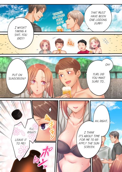 I Can't Resist His Massage! Cheating in Front of My Husband's Eyes Volume 5 Chapter 1 page 32