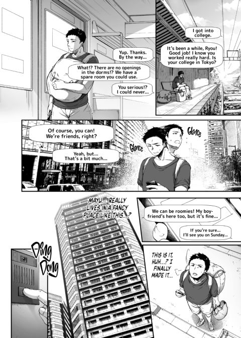 Moving in With My Friend and Her Lover Chapter 1 page 3
