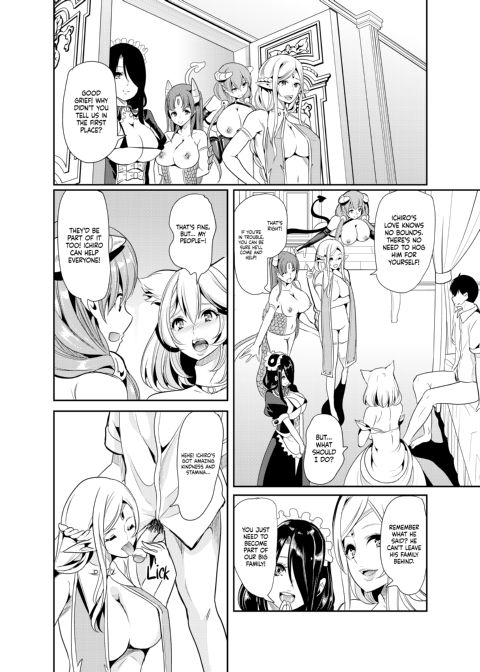 My Harem in Another World 4 - Eight-Way Huge Cat Orgy! Chapter 1 page 9