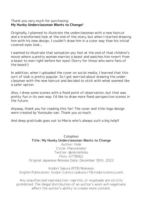 My Hunky Underclassman Wants to Change Chapter 1 page 29