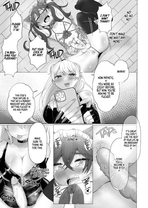 Turning a Cocky Guy Into a Bashful Bitch Chapter 1 page 26