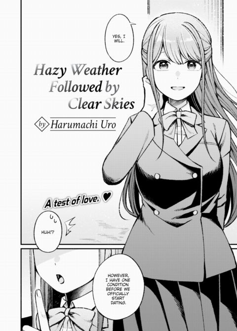 Hazy Weather Followed by Clear Skies Chapter 1 page 2