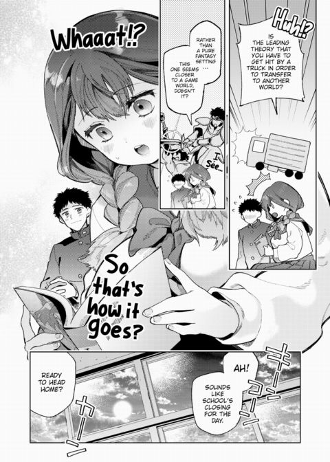 Reincarnated in Another World to Become the Heroine of a Doujin Ero Game!? Chapter 1 page 2