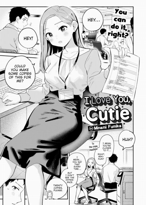 I Love You, Cutie Chapter 1 page 1