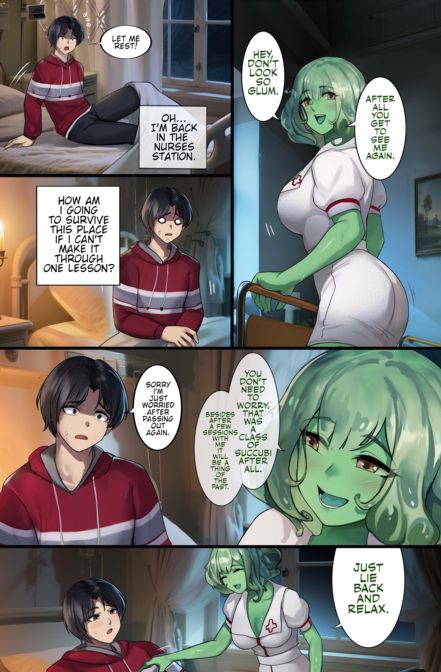 Monstrous Academy Chapter 1 page 185