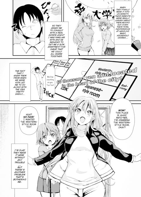Threesome in 3LDK Chapter 1 page 2