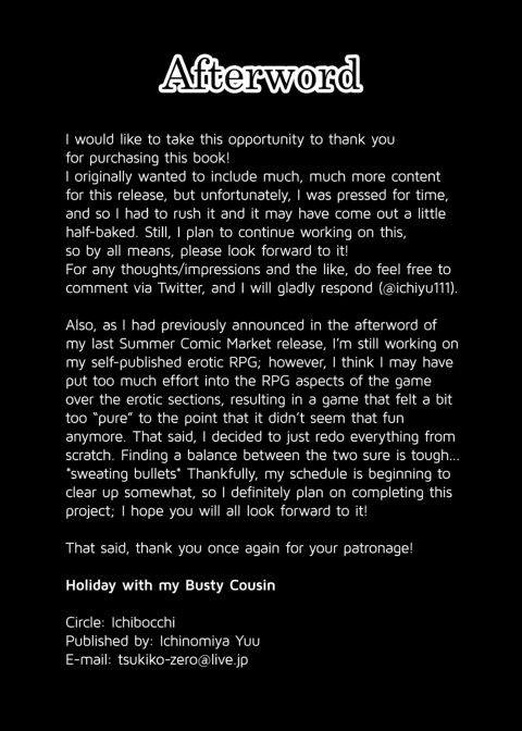 Holiday with My Busty Cousin Chapter 1 page 23
