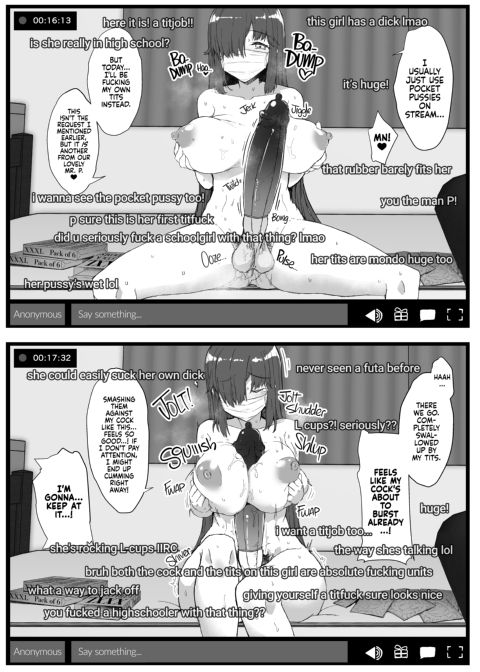 Don't Fuck With Futas! The Masturbation Livestream Chapter Chapter 1 page 8