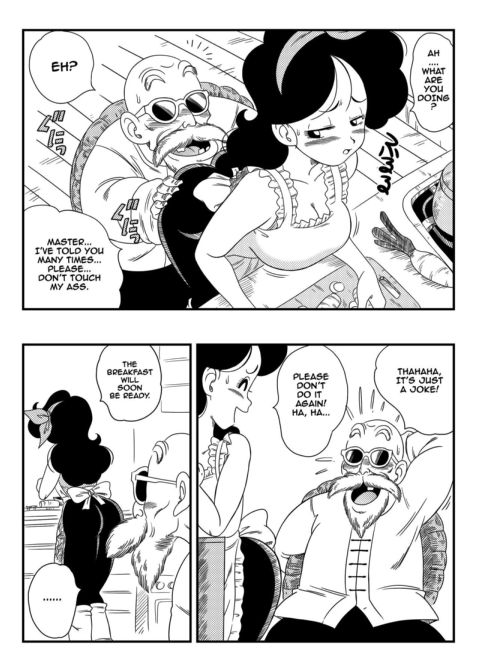 Lunch and Master Roshi Chapter 1 page 4