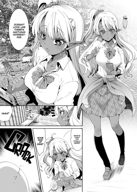 Dark Elf Schoolgirl Raises Tentacles Chapter 1 page 2