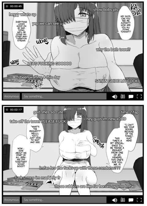 Don't Fuck With Futas! The Masturbation Livestream Chapter Chapter 1 page 4