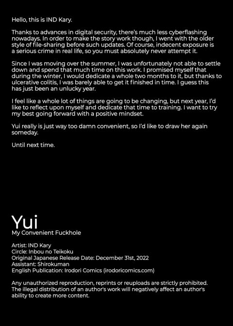 Yui - My Convenient Fuckhole Chapter 1 page 33