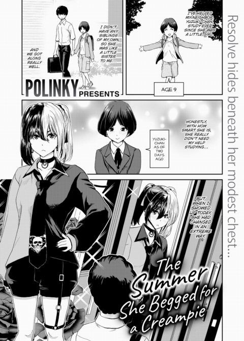 The Summer She Begged For a Creampie Chapter 1 page 1