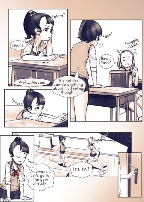 Heeey, teacher, can you give us ballet lessons? Chapter 1 page 12