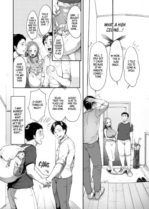 Moving in With My Friend and Her Lover Chapter 1 page 5