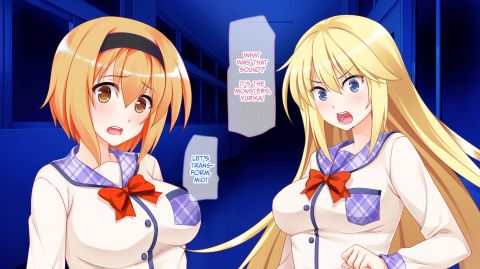 Monster Sex! Heroine of Justice Falls Into the Enemy's Trap, Gets Turned Into a Hermaphrodite, and Ends Up Attacking Her Comrade Chapter 1 page 13