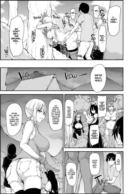 Tales of a Harem in Another World Vol. 4 - Opulence and Beauty!? Orgy in the Queen's Chamber! + Vol. 4.5 Chapter 1 page 64