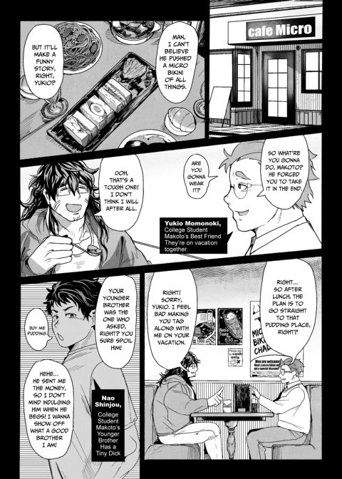 Big Dick Introvert Takes On The Micro Bikini Battle Chapter 1 page 3