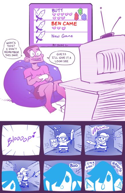 Ben Came Chapter 1 page 1