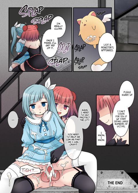 Gender Bender Magical Girl: Fighting Dick by Moonlight Chapter 1 page 35