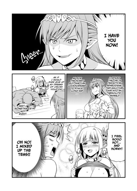 The Horny Elf and the Gentleman Orc 5 Chapter 1 page 22