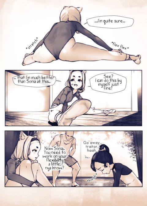Heeey, teacher, can you give us ballet lessons? Chapter 1 page 24