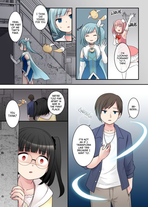 Gender Bender Magical Girl: Fighting Dick by Moonlight Chapter 1 page 8