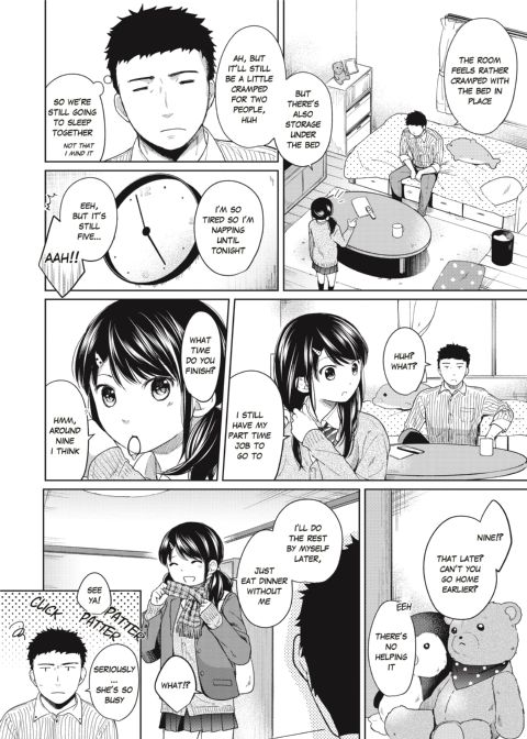 1 Room Apartment + Highschool Girl Suddenly Living Together? Close Contact!? First Sex!!? Ep.6 Chapter 1 page 4