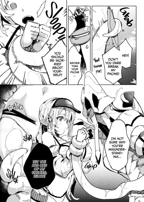 Beach Invitation: Mr. Squid and the Beach Babe Chapter 1 page 8