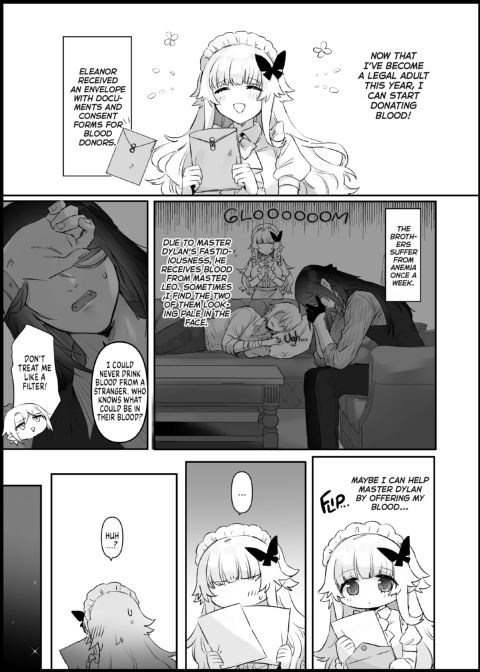 The Vampire Brothers' Beloved Maid Chapter 1 page 11