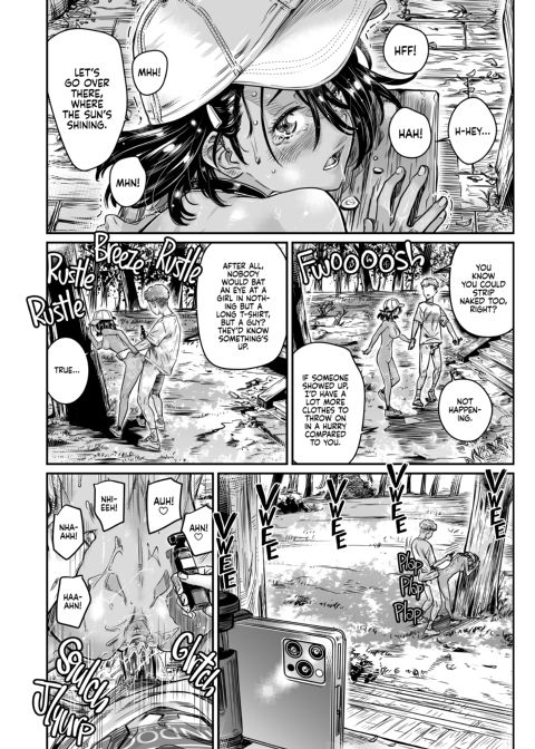 The Tanlined Former Town Bike Wants to Make an Exhibitionist Sex Tape With Her Formerly Virgin Senpai Chapter 1 page 23