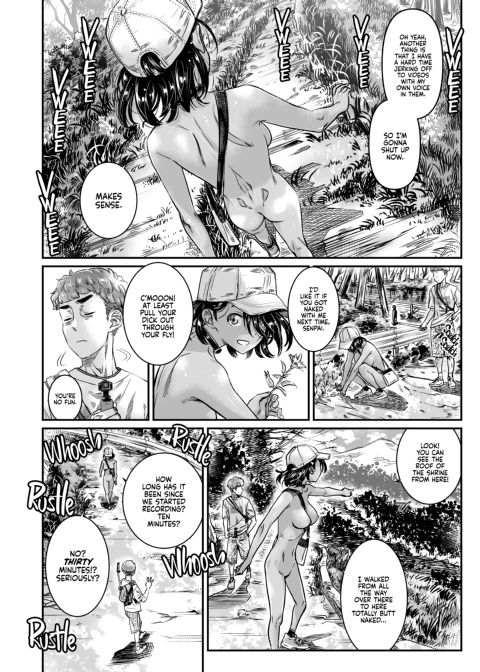 The Tanlined Former Town Bike Wants to Make an Exhibitionist Sex Tape With Her Formerly Virgin Senpai Chapter 1 page 13