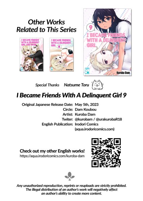 I Became Friends With a Delinquent Girl 9 Chapter 1 page 78