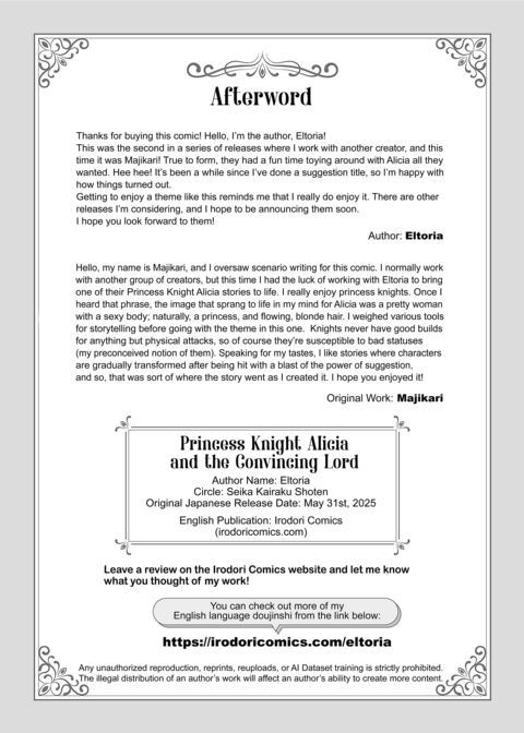 Princess Knight Alicia and the Convincing Lord Chapter 1 page 43