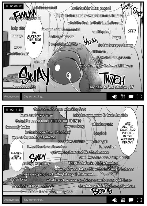 Don't Fuck With Futas! The Masturbation Livestream Chapter Chapter 1 page 7