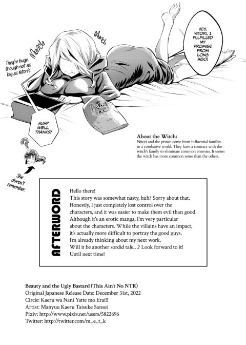 Beauty and the Ugly Bastard (This Ain't No NTR) Chapter 1 page 29