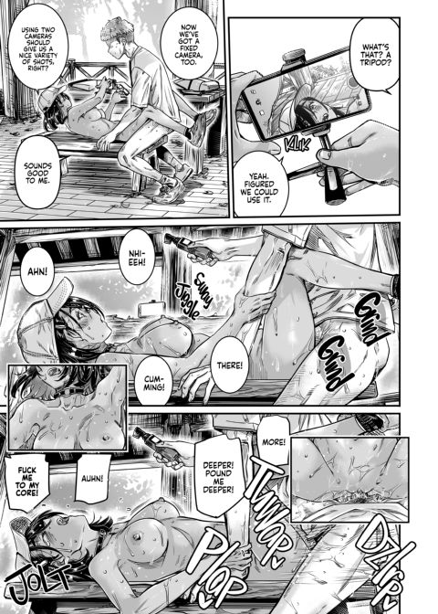 The Tanlined Former Town Bike Wants to Make an Exhibitionist Sex Tape With Her Formerly Virgin Senpai Chapter 1 page 20