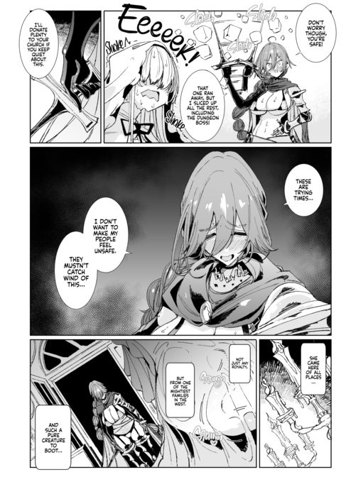 The Marked Oblivious Princess Knight and the Succubus Sister's All-You-Can-Eat Lesbian Oil Massage Chapter 1 page 7