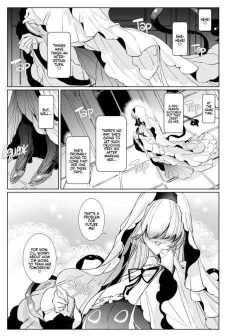 The Marked Oblivious Princess Knight and the Succubus Sister's All-You-Can-Eat Lesbian Oil Massage Chapter 1 page 52
