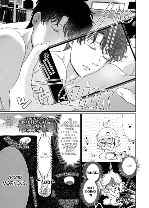 I'm in Love with Mr. Hanabusa's Mouth Vol.3 Chapter 1 page 19