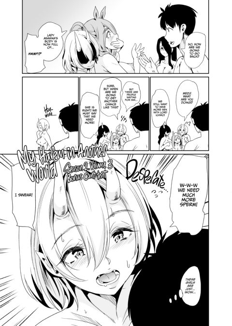 My Harem in Another World Season 2 ep.3: Cumming With the Devil! - Pussies from Hell! Chapter 1 page 55