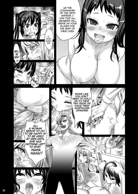 Victim Girls 7: The Weak Are Food for the Demented Chapter 1 page 35