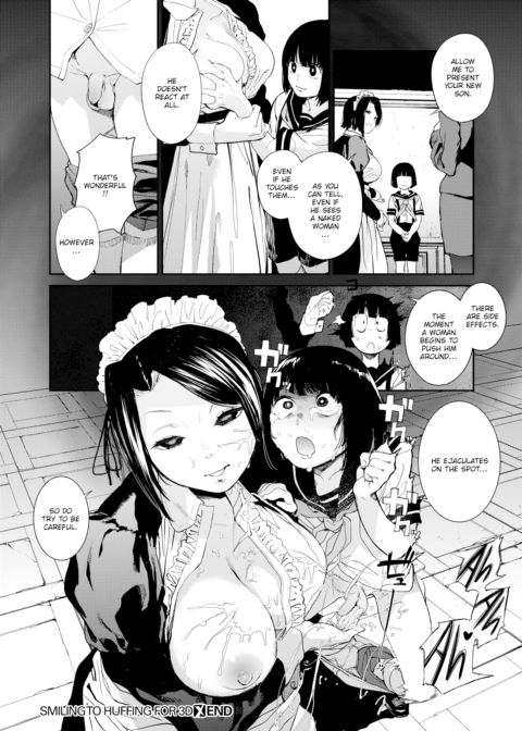 Smiling to Huffing for 3D Chapter 1 page 36