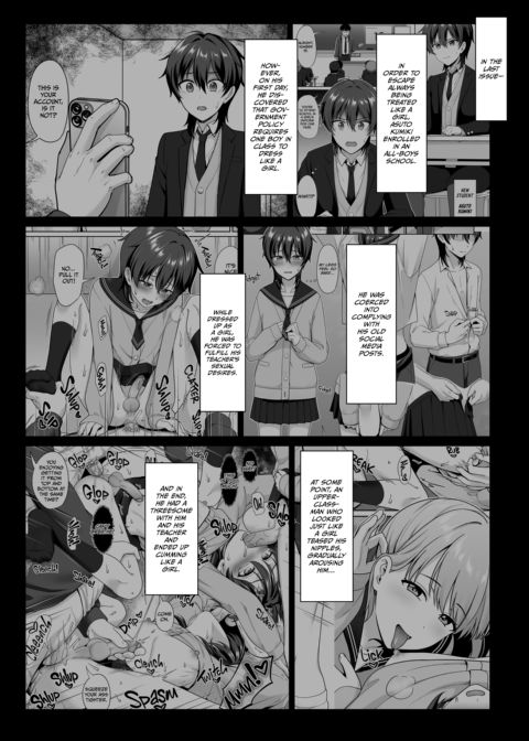 Crossdressing in a Boys School 2 Chapter 1 page 2