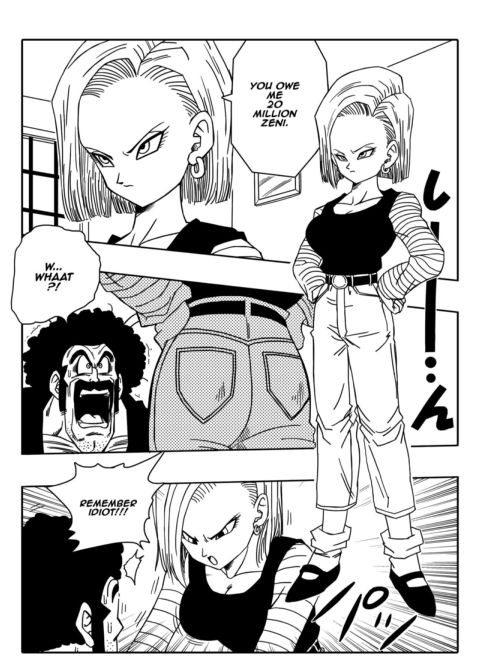 Mr. Satan vs Android N18 Chapter 1 page 3