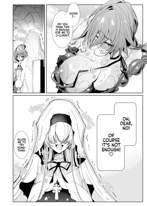 The Marked Oblivious Princess Knight and the Succubus Sister's All-You-Can-Eat Lesbian Oil Massage Chapter 1 page 21
